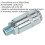 Loops 1/4 Inch BSPT Coupling Body - Male Thread - 100 psi Free Airflow Rate - Workshop 2