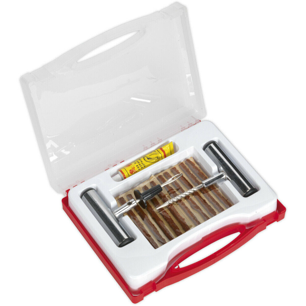 Temporary Car & Van Tyre Puncture Repair Kit - Emergency Tubeless Offroad Tyres 5056581937018