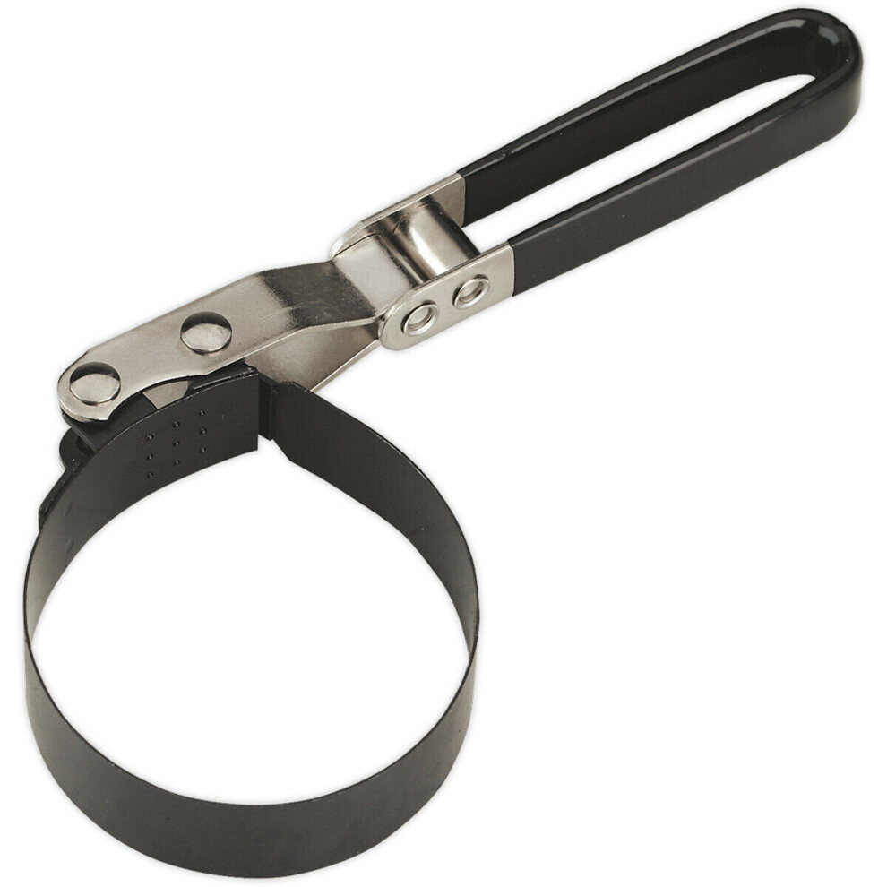 Oil Filter Band Wrench - 73-82mm Capacity - PVC Dipped Handle - Swivel Action-image-OPC-P8WK2VJ-NEW