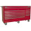 Loops 1680 x 465 x 1005mm 12 Drawer RED Portable Tool Chest Locking Mobile Storage Box 1