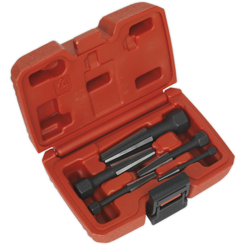 5 Piece Double Edge Screw Extractor Set - Damaged Bolt & Screw Extraction - Case 5056524252321