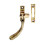 Loops Bulb Ended Casement Window Fastener 98mm Handle 45mm Centres Bronze 4