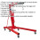Loops 1 Tonne Folding Engine Crane - Side Pump Access - Heavy Duty Castors - Workshop 2