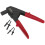 Loops Plastic Riveting Kit - Hand Rivet Gun - Adjustable Nozzle PVC Sheet Bodywork Gun 1