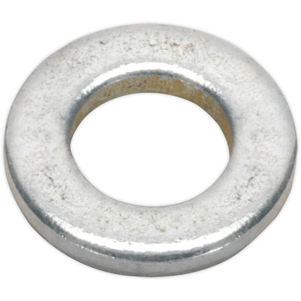 100 PACK Form A Flat Zinc Washer - M6 x 12mm - DIN 125 - Metric - Metal Spacer