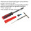 Loops Tyre Valve Removal & Installation Tool Set - Cone Push/Pull Driver - Valve Hook 2
