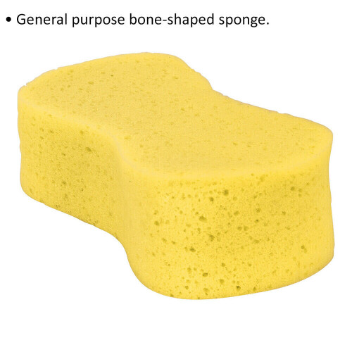 Loops Large General Purpose Sponge - Car Washing & Valeting Sponge - Compressed 1