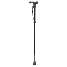 Collapsible Telescopic Left Handed Ergonomic Walking Stick - 5 Height Settings