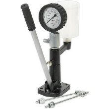 Diesel Injector Nozzle Tester - 88mm Pressure Gauge - Transparent Reservoir