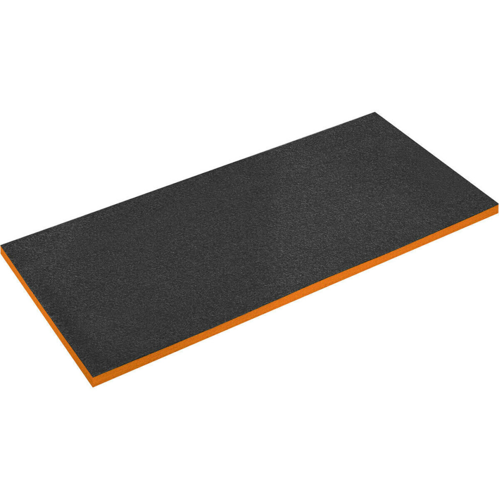 Easy Peel Shadow Foam Toolbox Insert - 1200 X 550 X 30Mm - Orange / Black 5056581917638