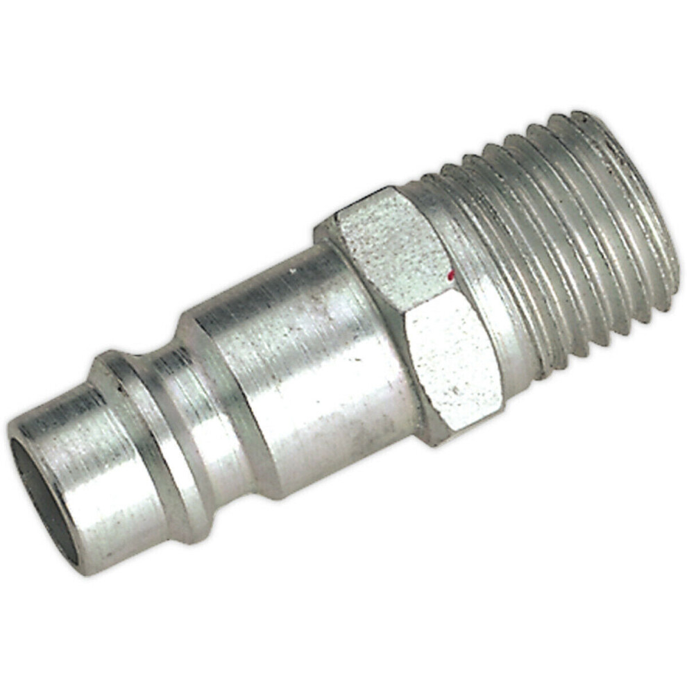 Loops 2 Pack Screwed Adaptor - Male 1/4" Bspt - High Flow Rate - Hardened Steel