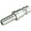 Loops 2 PACK Adaptor Tailpiece - 5/16" Bore Hose - High Flow Rate - Hardened Steel 1