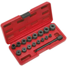 17 Piece Universal Clutch Aligning Tool Set - Steel Components - Storage Case