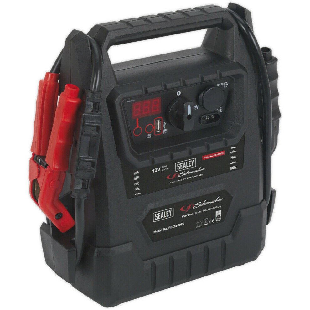 2300A Emergency Jump Starter - Car Battery Jump Start Charge - DEKRA Approved