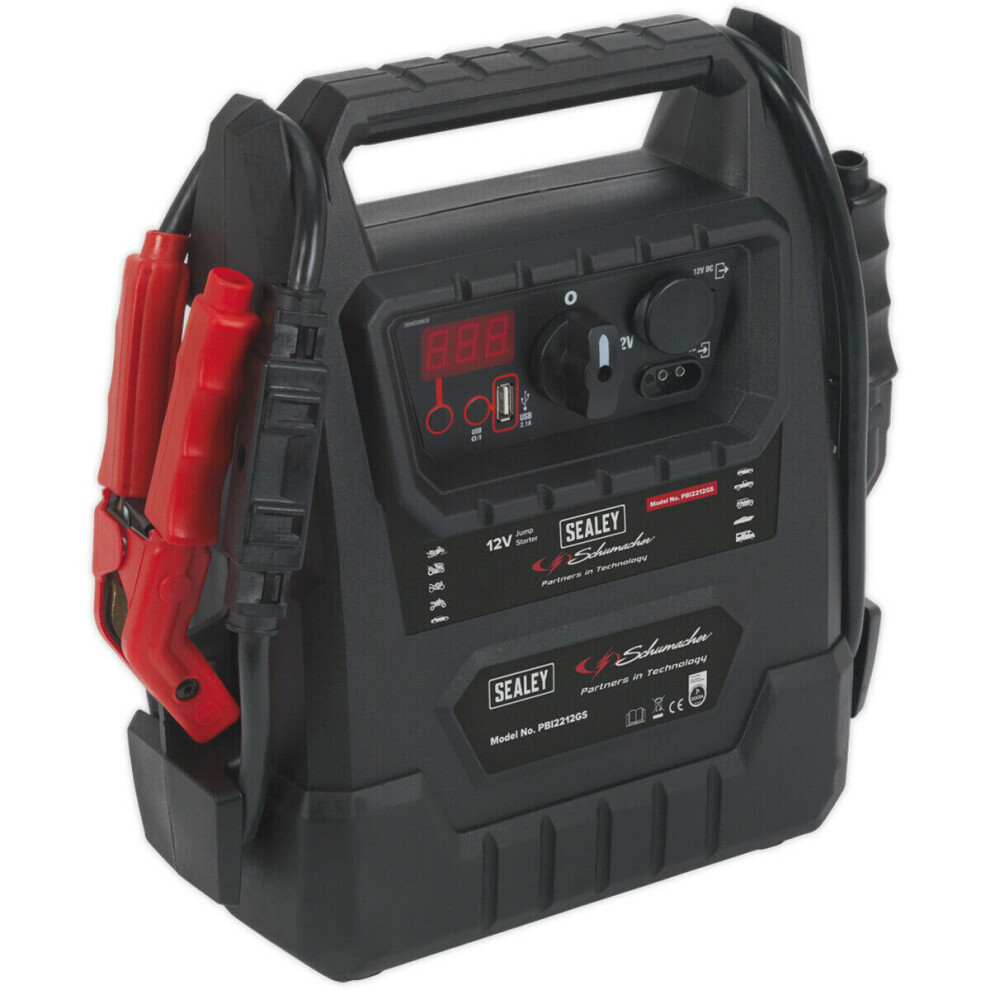 Loops 2300A Emergency Jump Starter - Car Battery Jump Start Charge - Dekra Approved