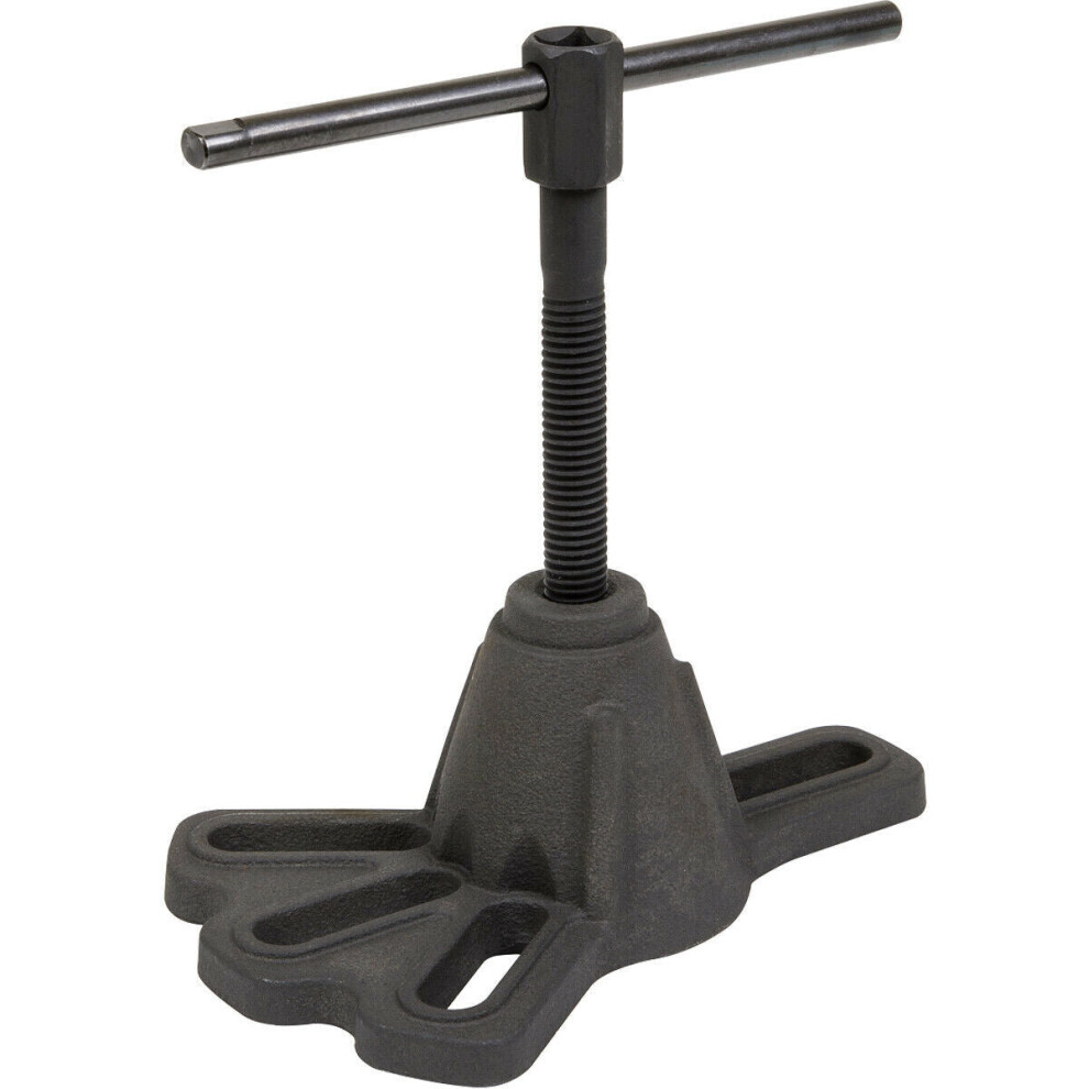 Cast Iron Hub Puller With Force Screw & Tommy Bar - 1/2" Square Driver 5 Stud 5056524251409