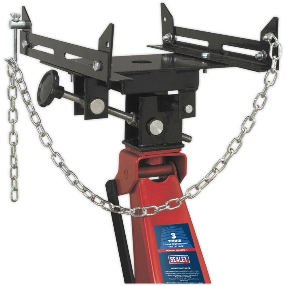 200kg Capacity Transmission Cradle - Suitable For Use With ys00099 Trolley Jack