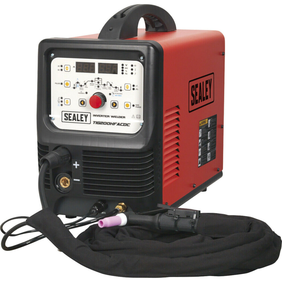 200A TIG & MMA Inverter Welder - Regulated High Frequency - AC/DC Power Supply