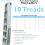 Loops 2.2m Aluminium Swingback Step Ladders 10 Tread Professional Lightweight Steps 2