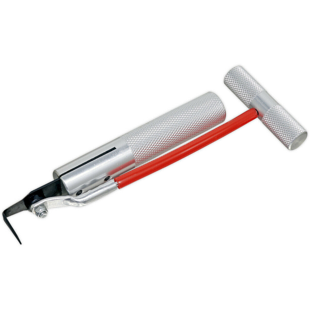 Bonded Windscreen Removal Tool - Aluminium Handle - Heavy Duty Steel Cable