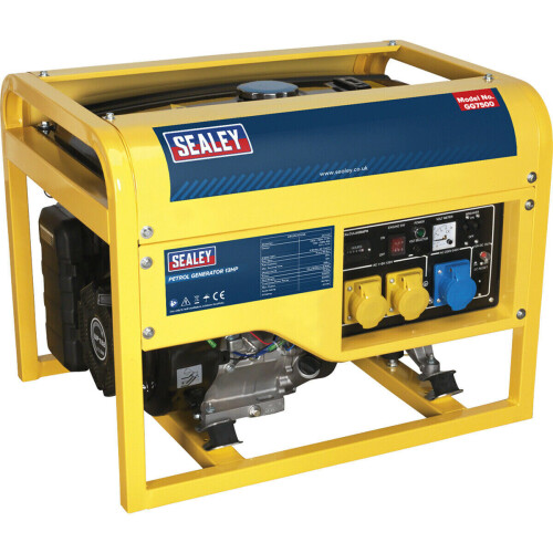 Loops 6000W Heavy Duty Petrol Generator - 4-Stroke 31hp Engine - 10 Hour Run Time