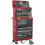 Loops 14 Drawer Topchest & Rollcab Bundle with 239 Piece Tool Kit - Red & Grey 1