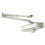 Loops Fixed Power Overhead Door Closer 180 Degree Opening 60kg Doors Silver 4
