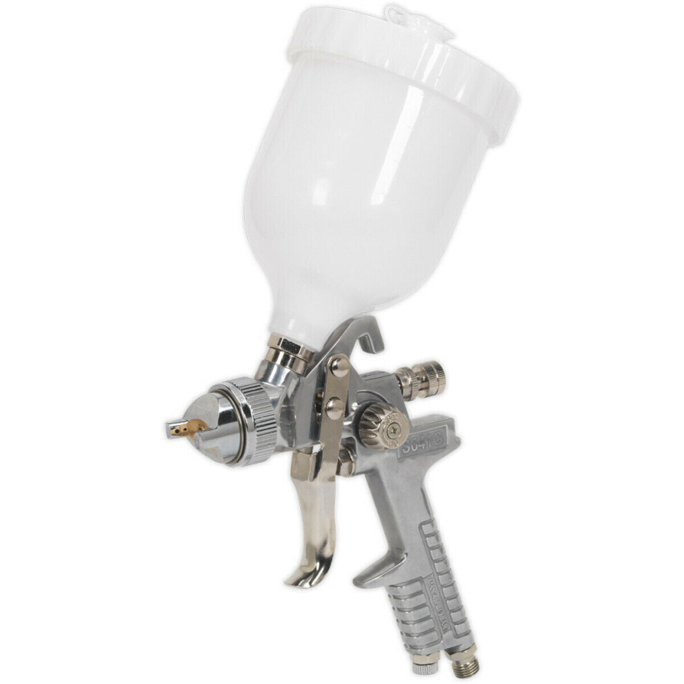 Loops Adjustable Gravity Fed Paint Spray Gun / Airbrush - 1.4Mm General Purpose Nozzle