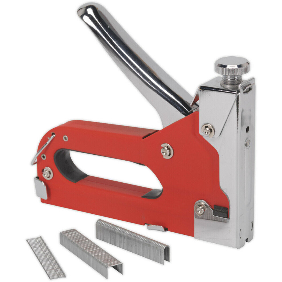 Heavy Duty Staple Gun & Brad Nail Gun - 4mm to 14mm 3-in-1 Wall Wood Roof Hand