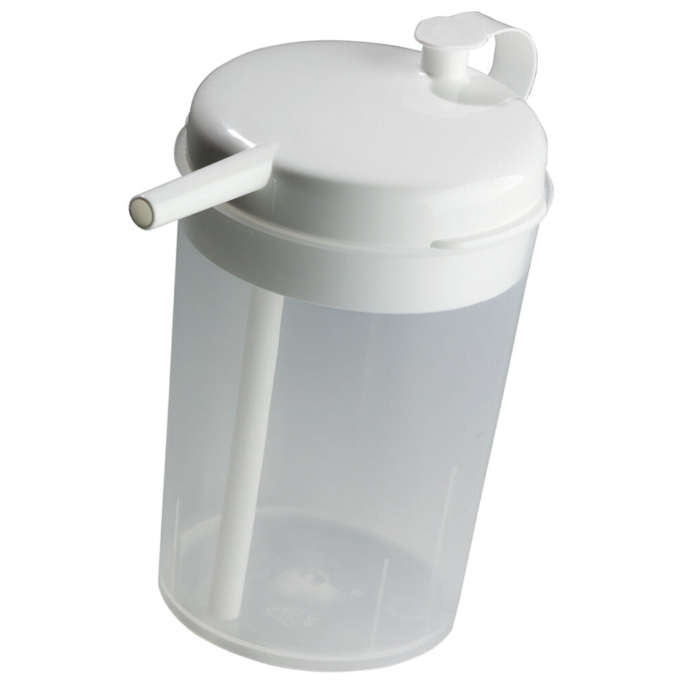 Aidapt Spill Proof Sip Cup - Drink Whilst Lying Down - Hot And Cold Drinks Dishwashable