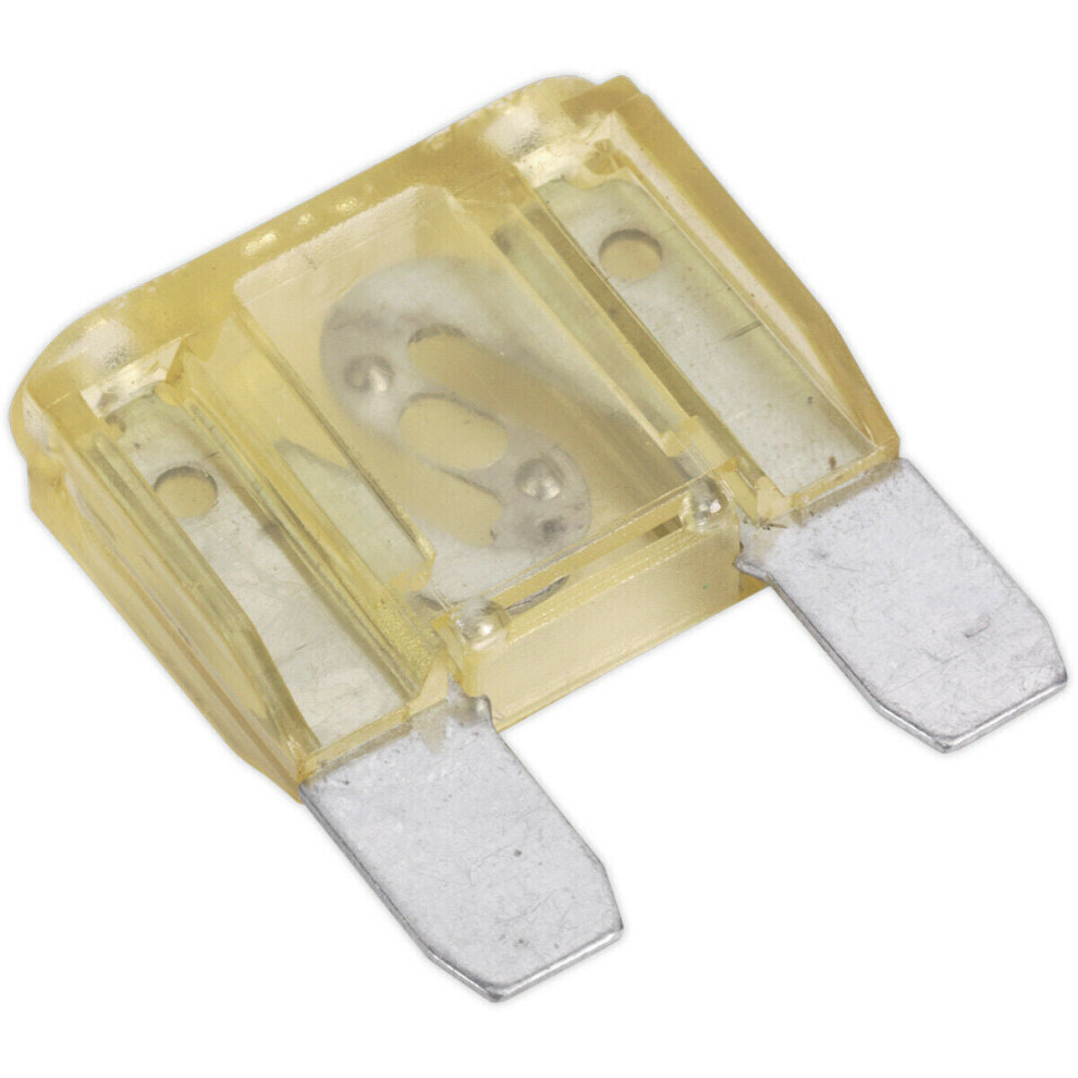10 Pack 20A Automotive Maxi Blade Fuse Pack - 2 Prong Vehicle Circuit Fuses 5056524288153