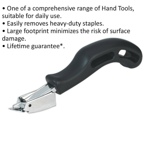 Loops Heavy Duty Staple Remover - Lifter Extract Puller Tool - Minimal Surface Damage 1