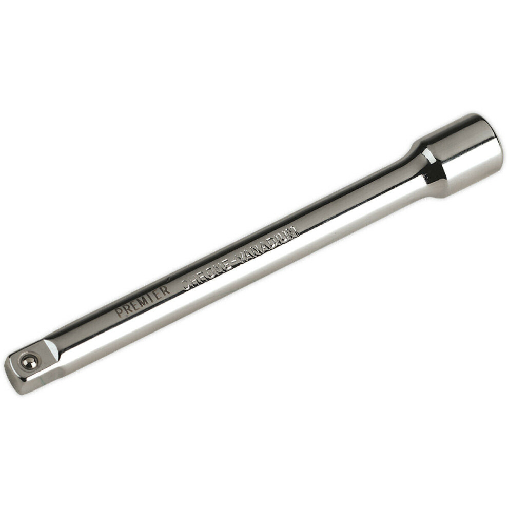 Loops 150Mm Forged Steel Extension Bar - 3/8" Sq Drive - Spring-Ball Socket Retainer