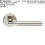 Loops PAIR Sectional Round Bar with Mitred Corner Concealed Fix Polished Satin Nickel 2