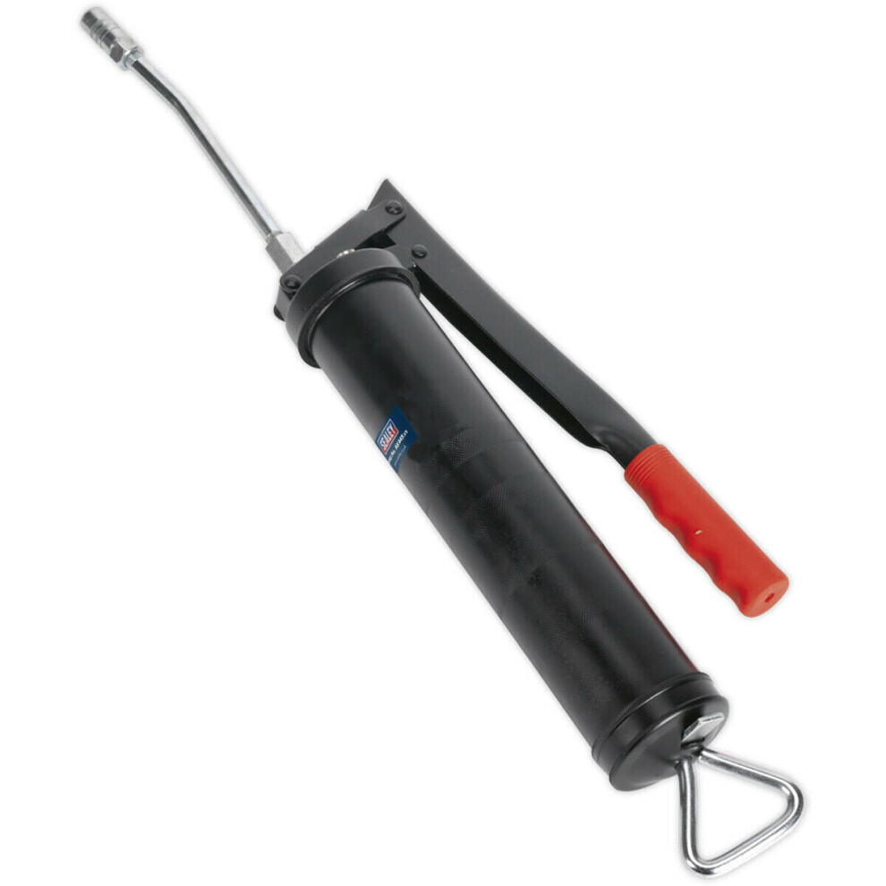 Side Lever Grease Gun - 3-Way Fill - Rigid Delivery Tube - 4 Jaw Coupling-image-OPC-P8WK6WX-NEW
