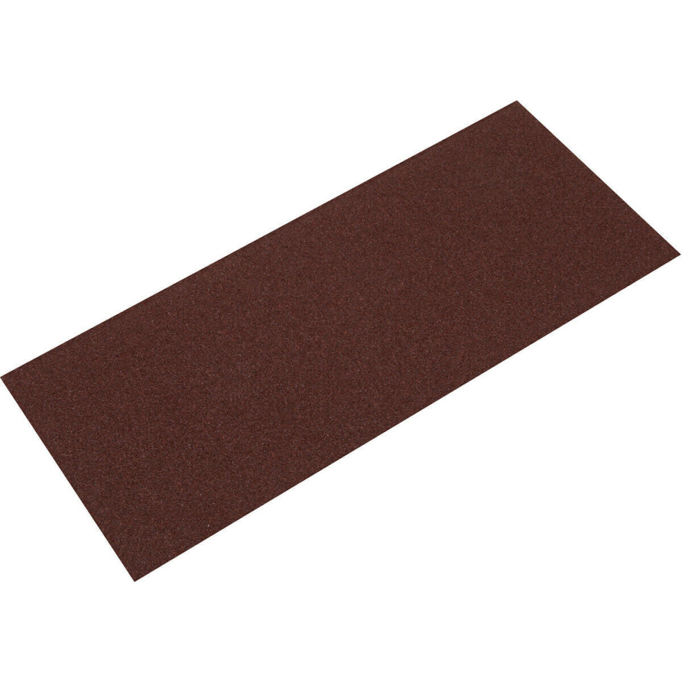 5 PACK Orbital Sanding Sheet - 115 x 280mm - 40 Grit - Wood Metal Sanding Paper