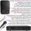 Loops 400W Bluetooth Sound System 4x Black 200W Wall Speaker Karaoke Amp & Microphones 3