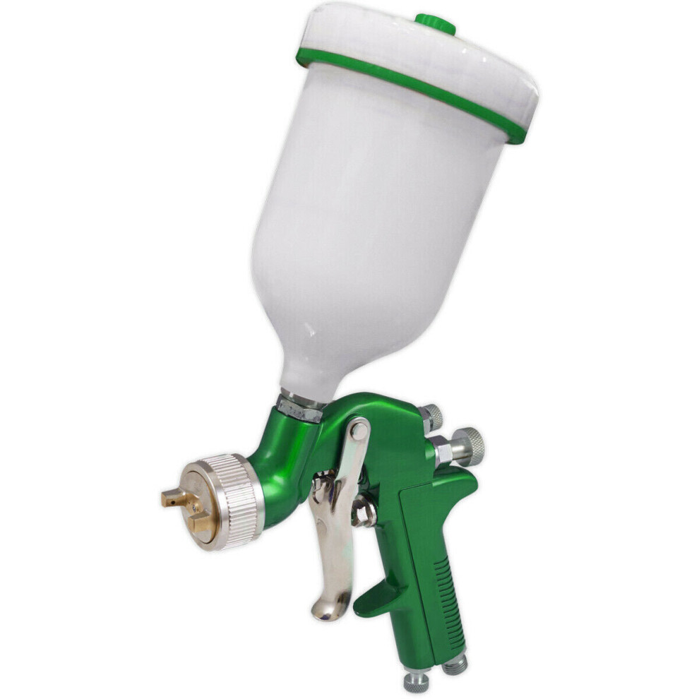 Loops Premium Gravity Fed Paint Spray Gun / Airbrush - 1.7Mm Nozzle Car Bodywork Panel