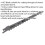 Loops 5 PACK 150mm HCS Reciprocating Saw Blade - 3 TPI - Milled Side Set Teeth 2
