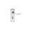 Loops 4x PAIR Victorian Scroll Lever on Bathroom Backplate 150 x 43mm Polished Chrome 4