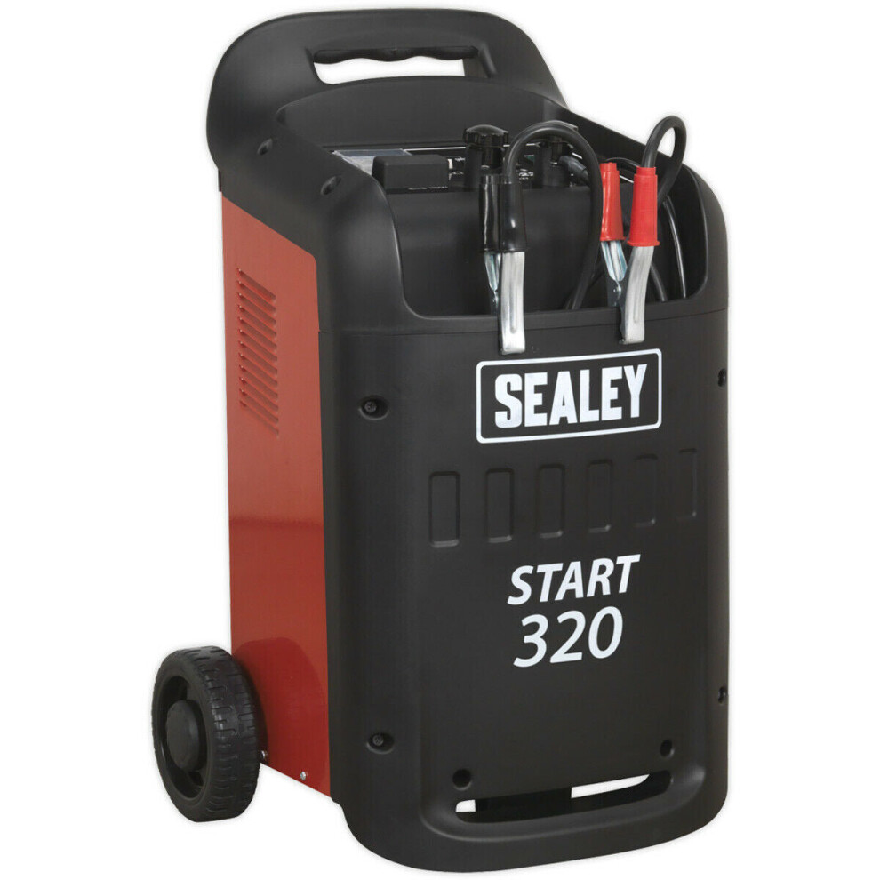 Heavy Duty 12V / 24V Battery Starter & Charger - 30Ah To 500Ah Batteries - 320A 5056581928795