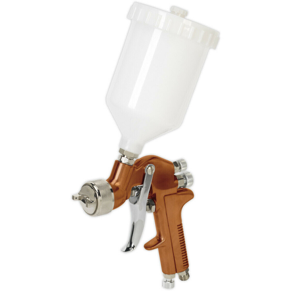 Adjustable Gravity Fed Paint Spray Gun / Airbrush - 1.3mm General Purpose Nozzle