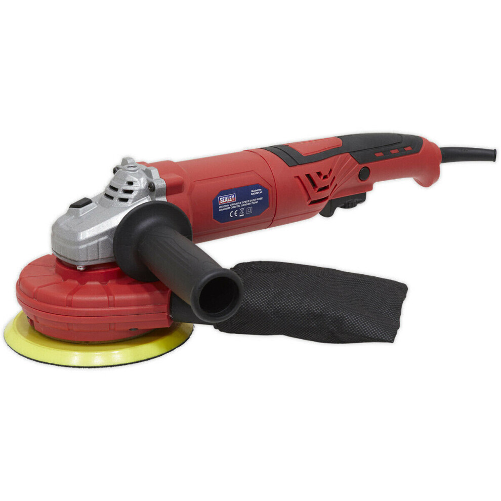 Loops 150Mm Dual Action Dust Free Random Orbital Sander - 710W 230V Compact Corded