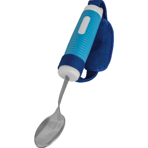 Weight Adjustable Bendable Spoon with Strap - Dishwasher Safe - Easy Grip Handle 1