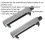 Loops PAIR - 400KG Motorcycle Coil Spring Compressor Set - 105mm Jaw 3/8" Square Drive 2