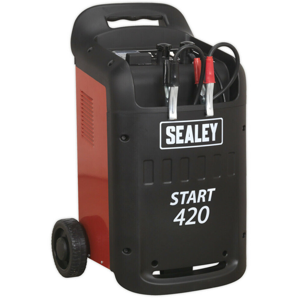 Loops Heavy Duty 12V / 24V Battery Starter & Charger - 30Ah To 700Ah Batteries - 420A