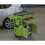 Loops Mobile Tool Trolley - 4 Drawer & 2 Cupboard Workshop Trolley - Folding Side Tray 3