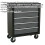 Loops 620 x 330 x 770mm 5 Drawer BLACK Portable Tool Chest Locking Mobile Storage Box 2