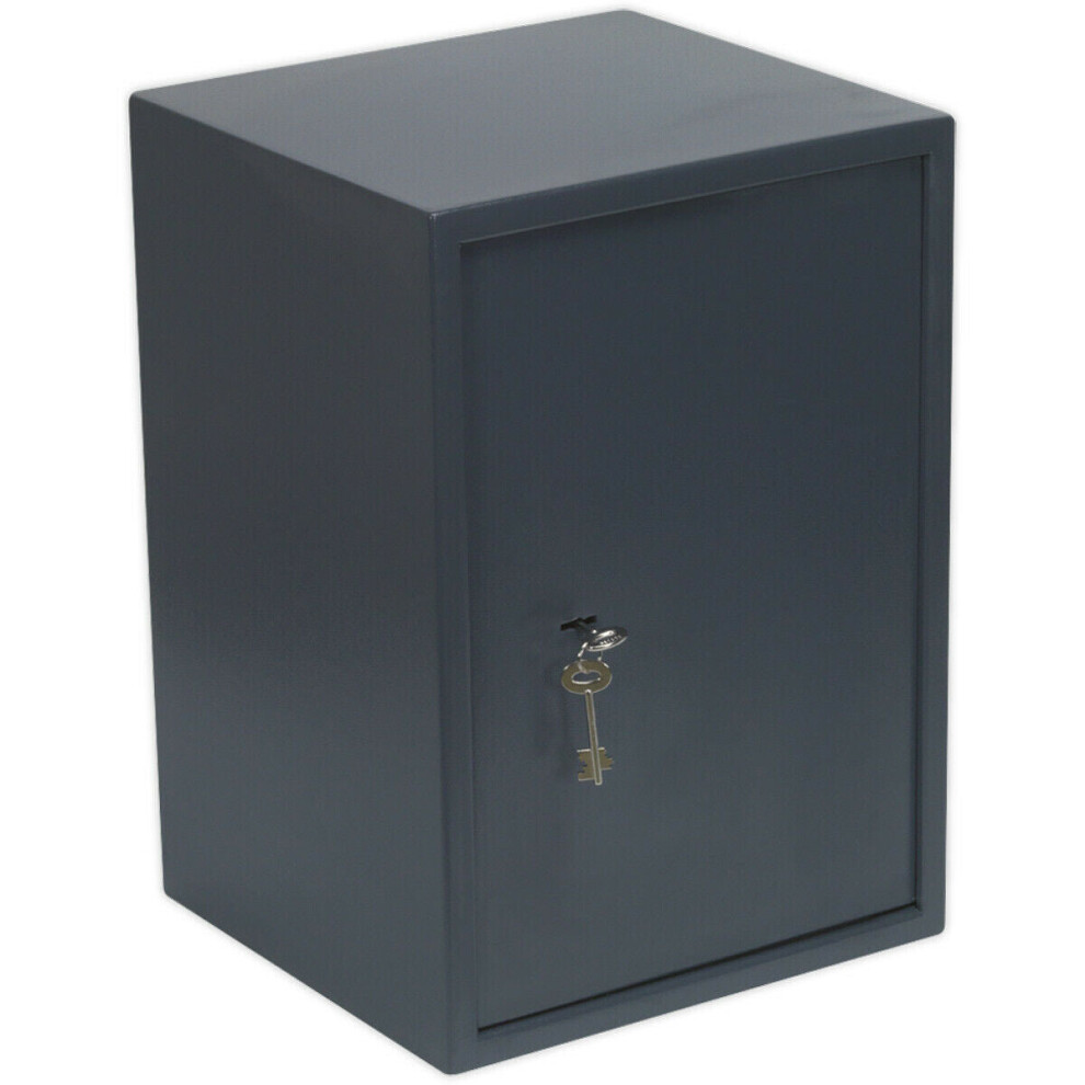 Floor / Shelf Mounted Security Safe - 2 Keys - 350 x 330 x 500mm Dual Bolt Lock