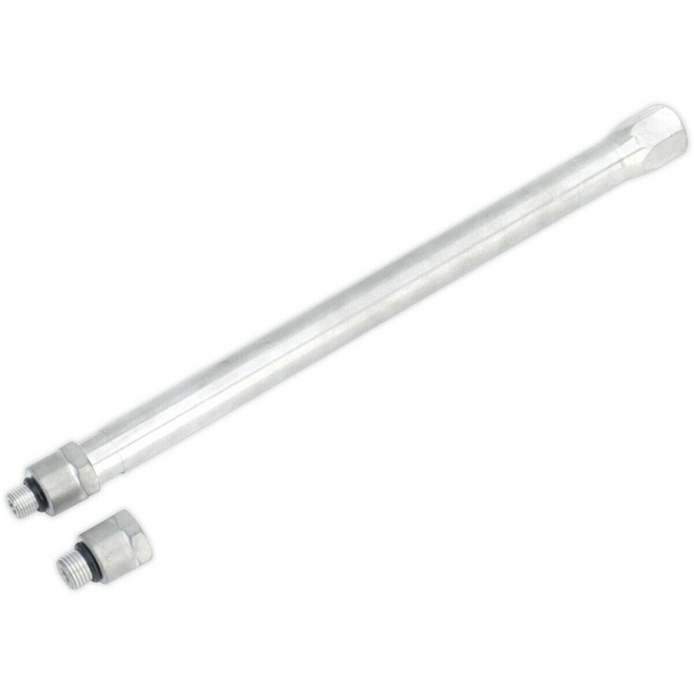 Long Reach Compression Tester Adaptor - Valved Extension - M14 Thread & Adaptors 5056581940261